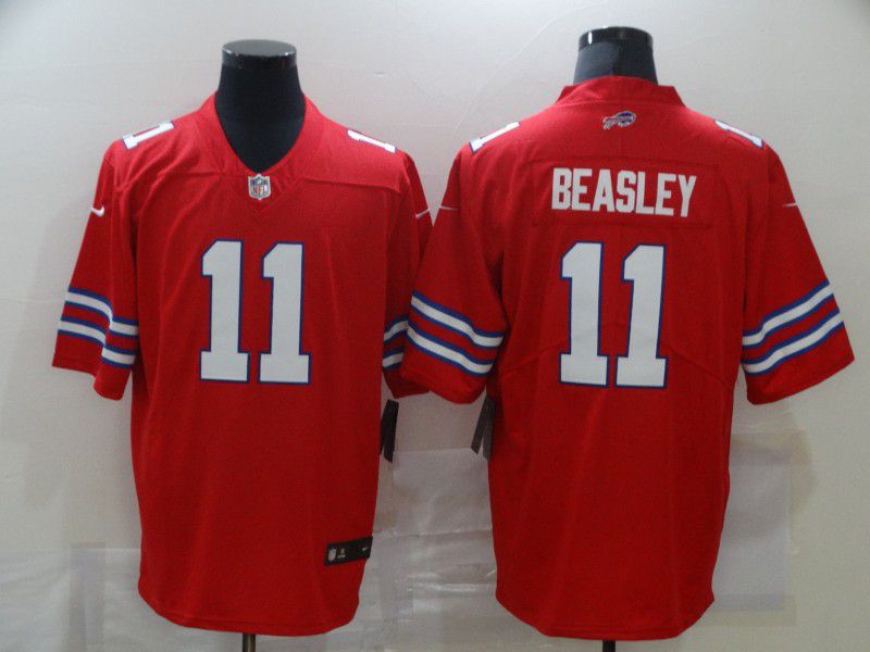 Men Buffalo Bills #11 Beasley Red Nike Vapor Untouchable Limited 2020 NFL Nike Jerseys